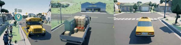 STEAM学习 汽车城 驾驶 Motor Town Behind The Wheel 中文版 3.1G